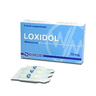 Loxidol 15mg 6 suppositories